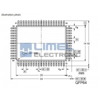 TDA9614H SMD/SMT QFP64 -PHI- sklad 1ks